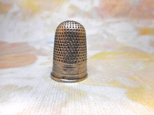 Load image into Gallery viewer, SOLD…….A dome topped Continental silver thimble. 19thc
