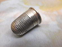 Load image into Gallery viewer, SOLD…….A dome topped Continental silver thimble. 19thc
