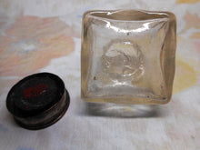 Load image into Gallery viewer, A glass ink well from a Georgian writing box. c 1820
