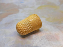 Load image into Gallery viewer, A thimble made from a tagua palm tree nut. c1850
