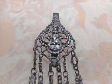 Load image into Gallery viewer, A Victorian cut steel sewing chatelaine. c 1850
