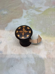 SOLD……A Tunbridge Ware tape measure. c1840