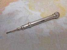 Load image into Gallery viewer, A short silver propelling pencil c1830
