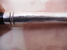 Load image into Gallery viewer, A silver / black lacquer propelling pencil. HM 1923.
