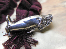 Charger l&#39;image dans la galerie, A pair of silver knitting needle protectors. c1870
