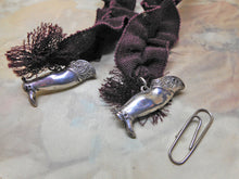 Charger l&#39;image dans la galerie, A pair of silver knitting needle protectors. c1870
