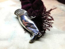Charger l&#39;image dans la galerie, A pair of silver knitting needle protectors. c1870
