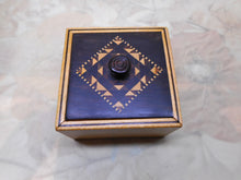 Load image into Gallery viewer, A small Tunbridge Ware slide lidded box. c 1830
