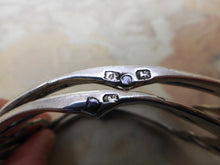 Load image into Gallery viewer, A pair of silver shoe buckles.     A/F     c1790 Maker LP.
