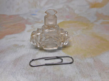 Load image into Gallery viewer, A small barrel shaped, cut glass scent bottle. c 1830
