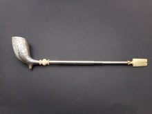 Load image into Gallery viewer, An engraved silver pipe. George Unite 1861
