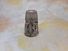 Load image into Gallery viewer, SOLD……An early 19th century silver filigree thimble.
