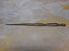 Load image into Gallery viewer, A French silver bodkin / tooth pick / ear spoon. c1830

