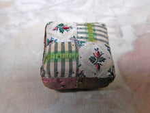 Load image into Gallery viewer, SOLD……A patch work pin cushion. c1840-1860
