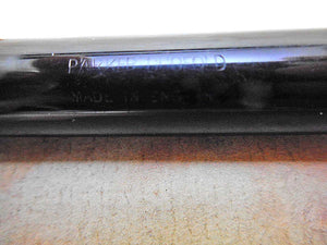 A black Parker Duofold fountain pen. c1950s.