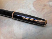 Load image into Gallery viewer, A black Parker Duofold fountain pen. c1950s.
