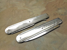 Load image into Gallery viewer, An elegant pearl handled folding knife and matching fork. HM 1844
