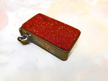 Load image into Gallery viewer, A goldstone vesta / match safe c1900.
