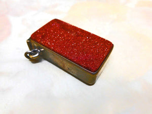 A goldstone vesta / match safe c1900.