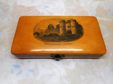 Load image into Gallery viewer, A Mauchline Ware sewing etui. Carisbrooke Castle. c1900
