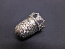 Load image into Gallery viewer, SOLD..........A decorative silver thimble. Chester 1905
