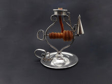 Load image into Gallery viewer, An antique silver plated wax jack. circa 1900.  Writing accessory.
