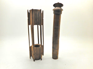 A treen angling accessory- a 'Fisherman's Companion'. 18thc