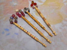 Load image into Gallery viewer, SOLD......Four 19th century bone lace bobbins.
