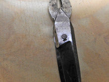 Load image into Gallery viewer, A pair of steel nail file scissors. Paris France. c 1860
