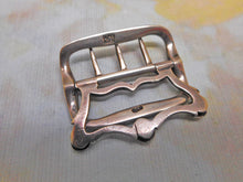 Load image into Gallery viewer, SOLD……A small Georgian silver stock buckle. Maker RC.
