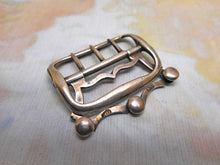 Load image into Gallery viewer, SOLD……A small Georgian silver stock buckle. Maker RC.
