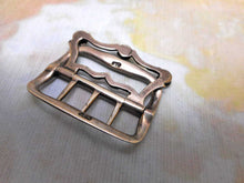 Load image into Gallery viewer, SOLD……A small Georgian silver stock buckle. Maker RC.
