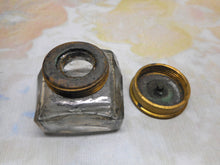 Load image into Gallery viewer, A small inkwell from a writing box. c 1840
