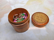 Load image into Gallery viewer, SOLD…….A Georgian wooden bead pot- Brighton souvenir. c  1800
