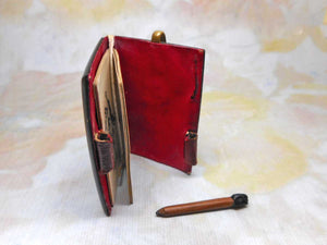 SOLD…..A little French lacquer carnet de bal. c 1860