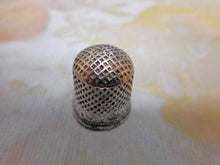 Load image into Gallery viewer, SOLD…….A late 17th century silver thimble. Maker AP conjoined.
