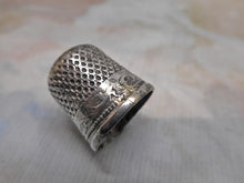 Load image into Gallery viewer, SOLD…….A late 17th century silver thimble. Maker AP conjoined.
