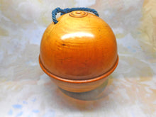 Load image into Gallery viewer, SOLD……A Mauchline Ware knitting wool holder. Glasgow. c1890
