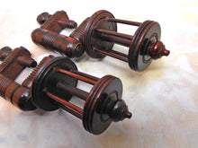 Load image into Gallery viewer, A pair of wooden sewing clamps. c 1840
