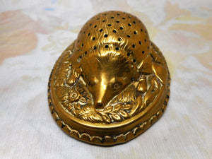 An Avery 'Hedgehog' pin holder. Reg. 1872