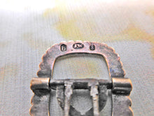 Load image into Gallery viewer, SOLD……A pair of small silver garter buckles. Birmingham 1814
