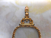 Load image into Gallery viewer, A decorative gilt metal quizzing glass. 19thc
