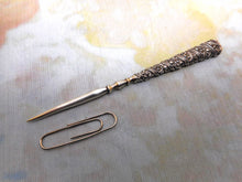 Load image into Gallery viewer, A silver stiletto / awl. c1830-1840
