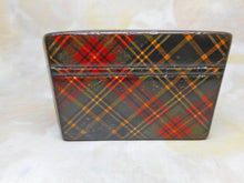 Load image into Gallery viewer, SOLD…..An unusual Tartan Ware sewing box /etui. c 1860
