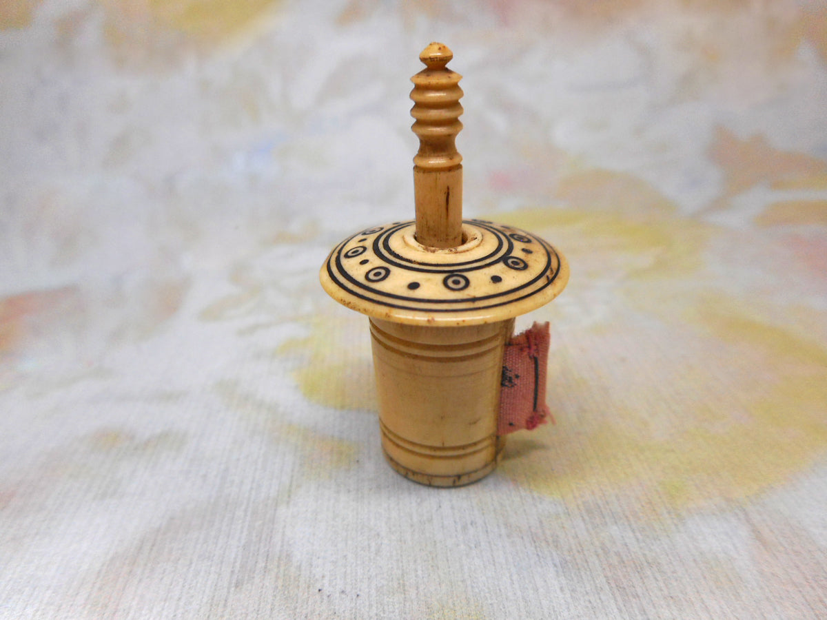 SOLD.....A Madras tape measure. c1840