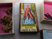 Load image into Gallery viewer, Three card pin / hook boxes. c1860-1870
