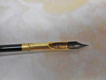 Load image into Gallery viewer, A Victorian dip pen with cross hatched seal  c 1840
