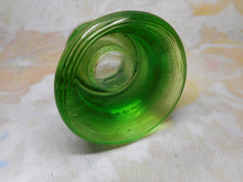 Load image into Gallery viewer, An unusual green glass match holder. HM 1911.
