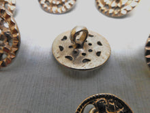 Load image into Gallery viewer, A set of 8 small silver buttons. c1900-1910
