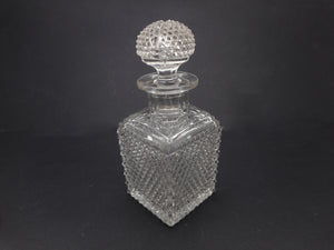 A super quality cut glass scent bottle. c1840